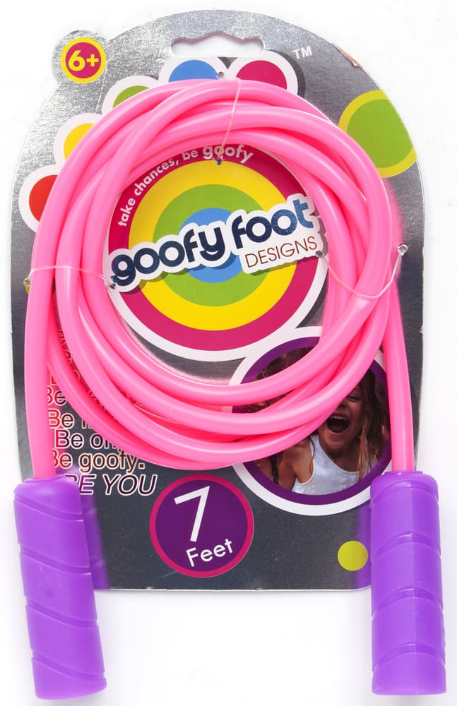 Goofy Foot Designs 7 FT Light up Kids Jump Rope Yellow Ages 6 for sale online 