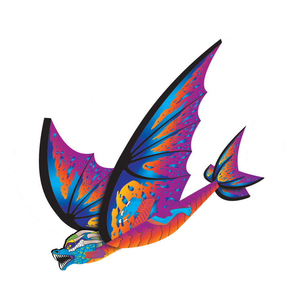 XKites Flexwing Fiberglass Flying Glider, Easy Throw Toy for Kids