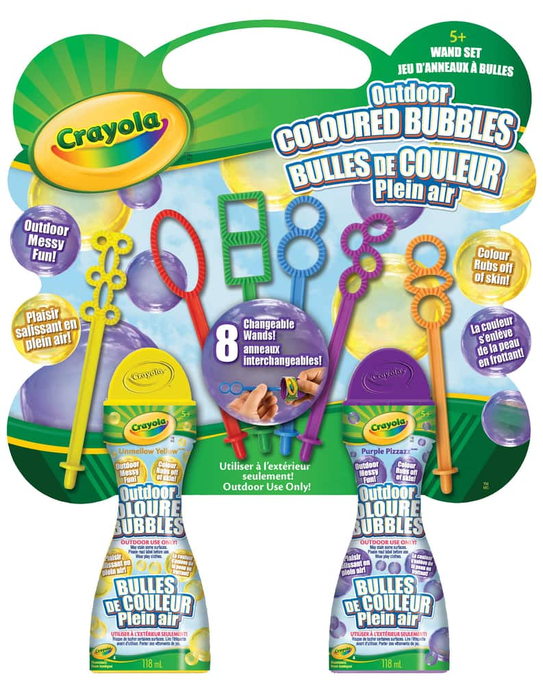 crayola bubble wand