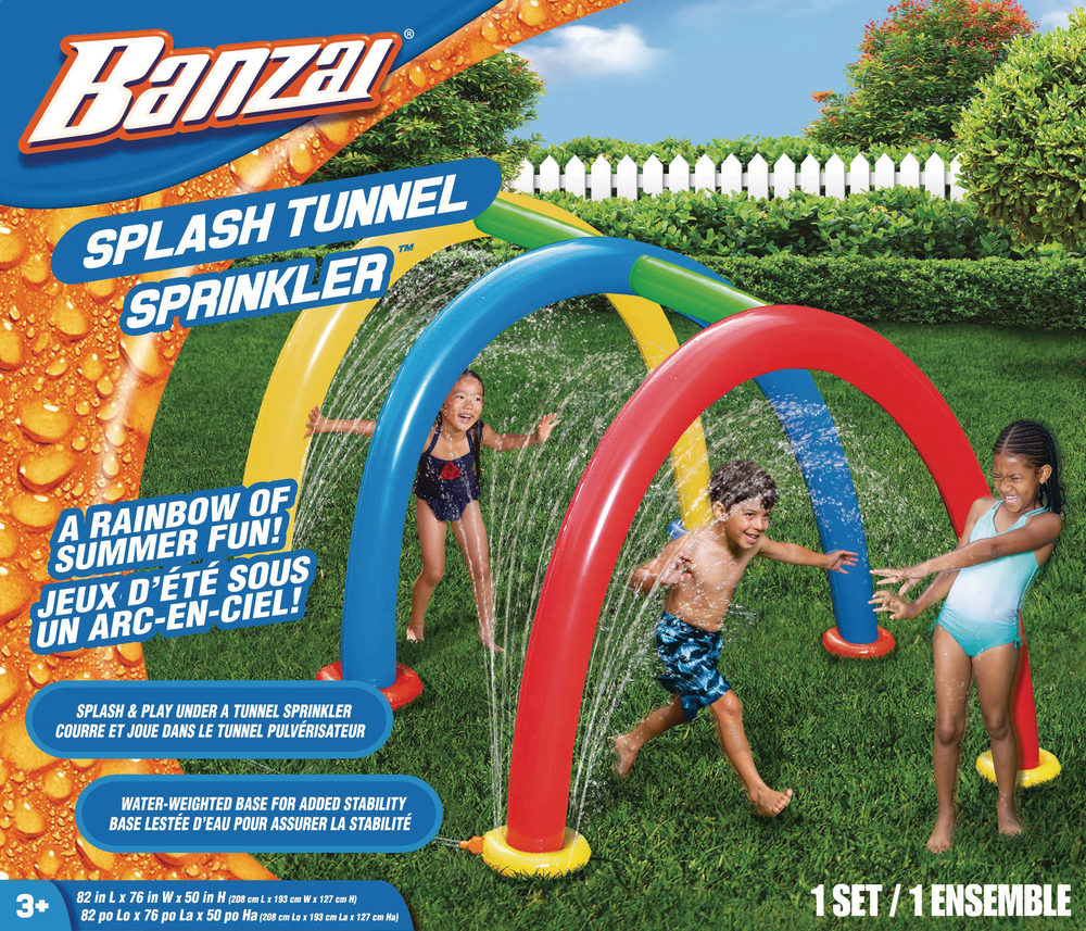 banzai splash tunnel sprinkler