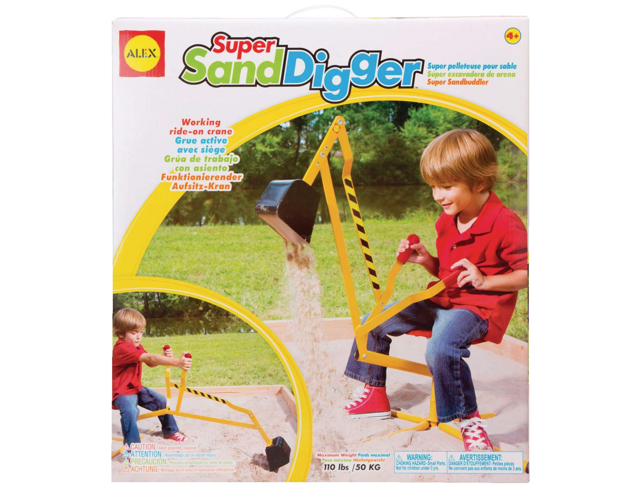 Alex Super Sand Digger, Ages 4+ Front_Flat