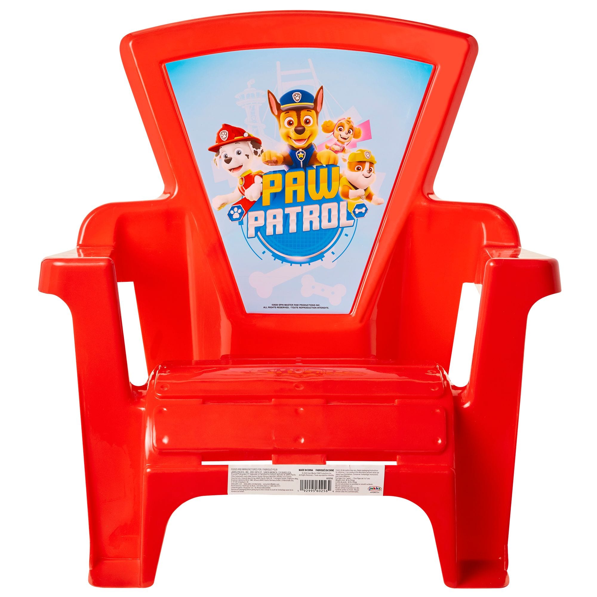 Paw patrol plastic best sale chair