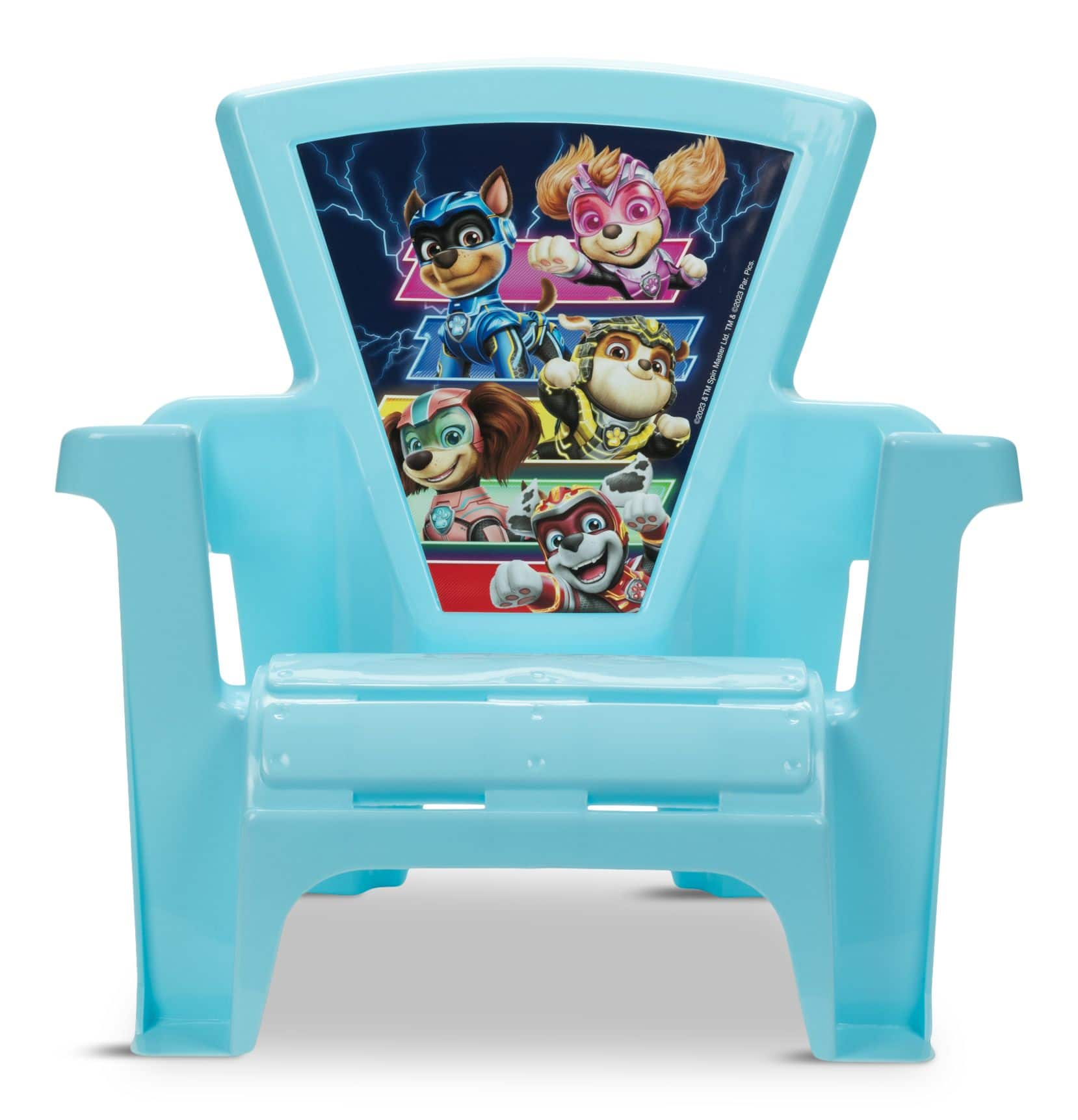 Kids Plastic Adirondack Patio Chair Paw Patrol Disney Princess Cars Mickey Assorted