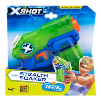 ZURU X-Shot Stealth Soaker Water Blaster, Kids' Outdoor Summer Water Toy, Age 4+