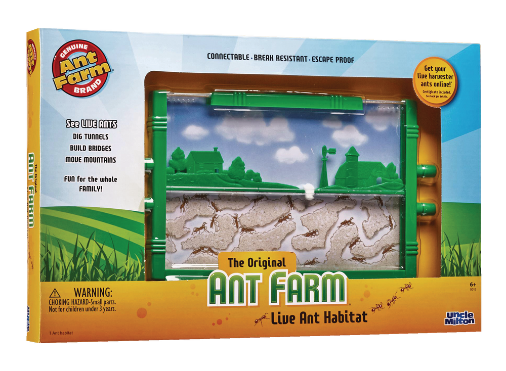 Uncle Milton The Original Ant Farm Live Ant Habitat, Kids' Nature