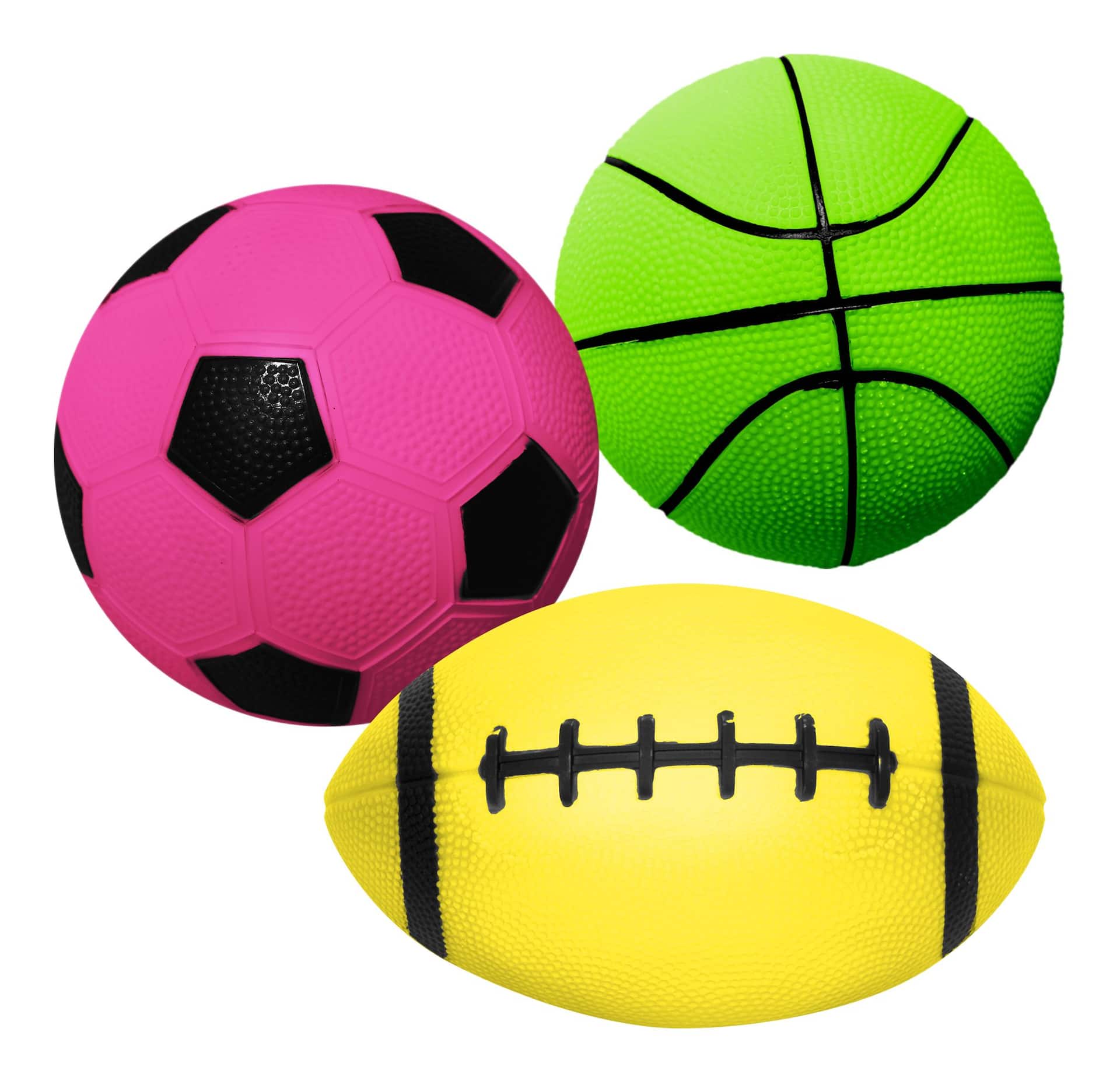 Ballon plastique, jeux exterieurs et sports