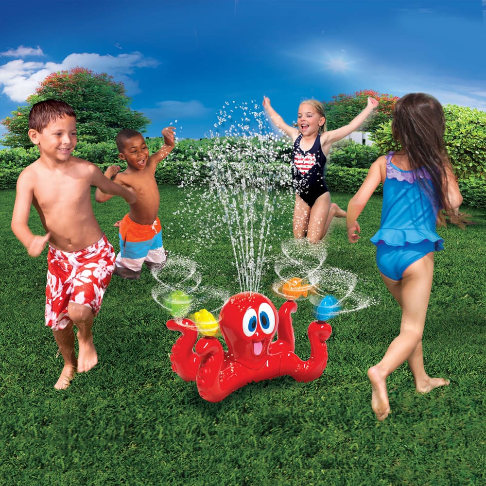 Color:Green Kids Outdoor Sprinkler Backyard Rotating Turtle Sprinkler Toy Summer Splashing Fun Spraying 8 Feet High Garden Hose 