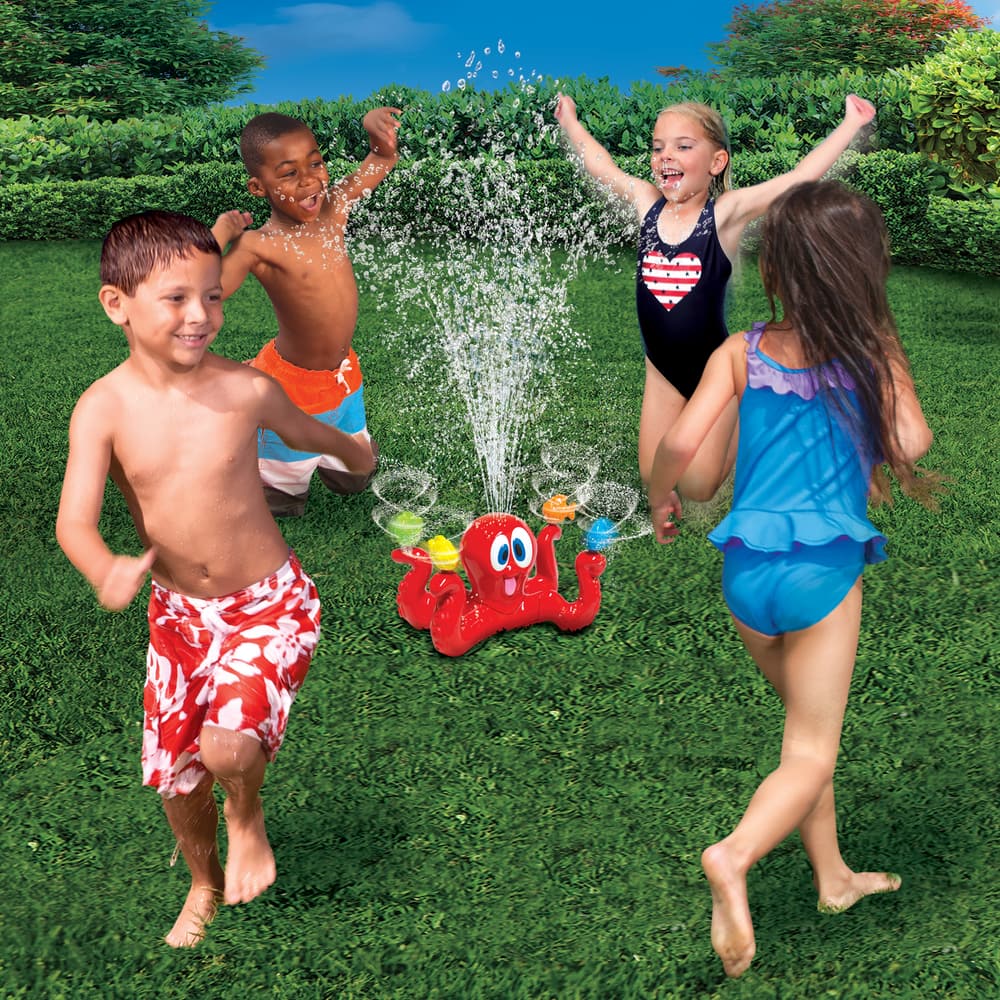 banzai sea splash octopus sprinkler