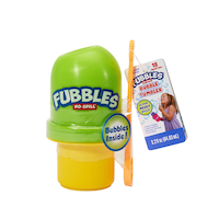 Fubbles Bubbles No Spill Bubble Tumbler for Kids, Multi-Coloured, 3-oz, Assorted, Ages 3+, for Summer/Lawn Activities Front_Flat