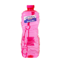 Fubbles Bubbles Bubble Solution for Kids, Clear, 64-oz, Ages 3+, for Summer/Backyard Activities Front_Flat