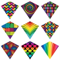 ColourMax Kite, 28-in, Assorted Front_Flat