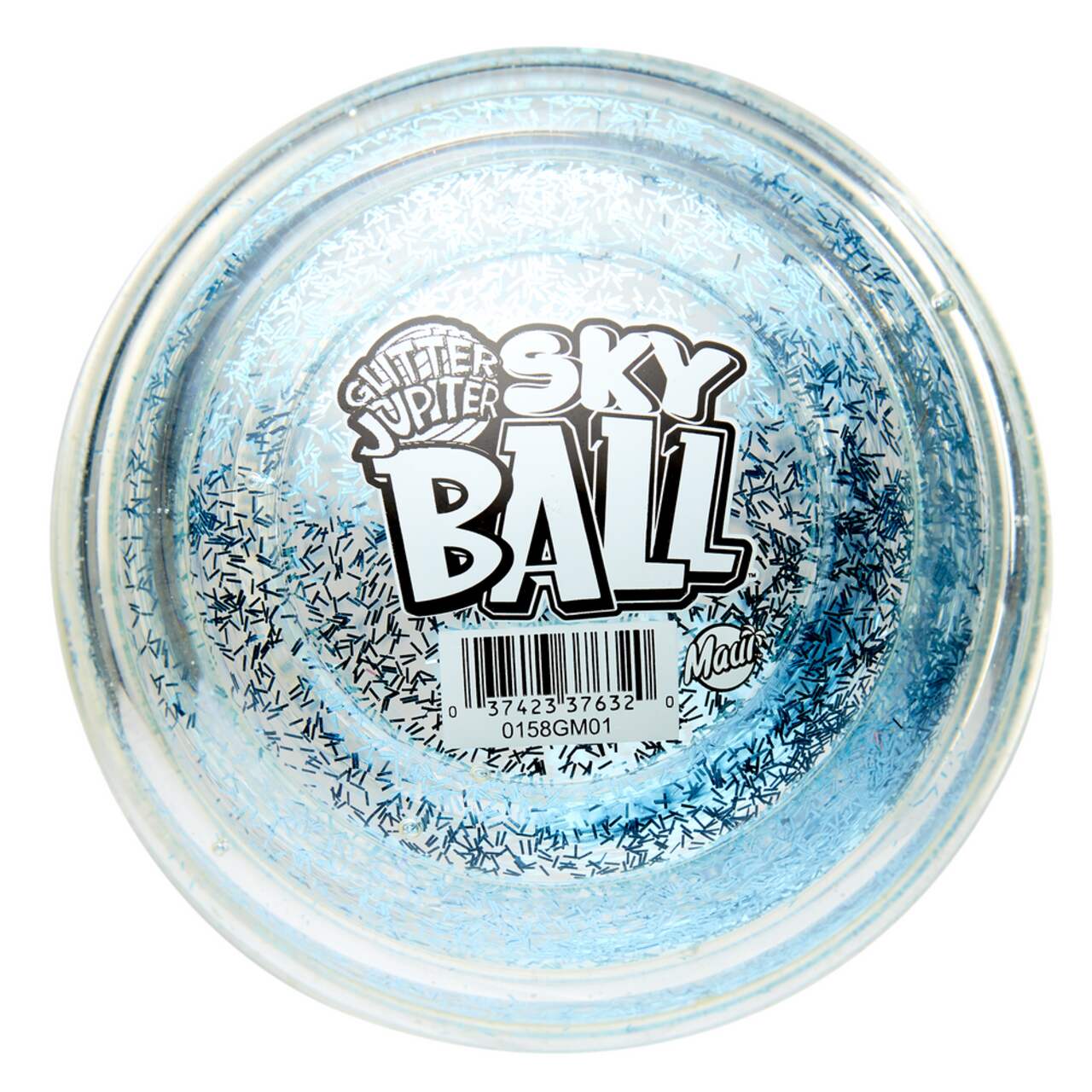 Balle rebondissante pour enfants Maui Toys Sky Ball, DEL,  Light-Up/Bug/Jupiter Glitter, 6 ans et plus, choix variés