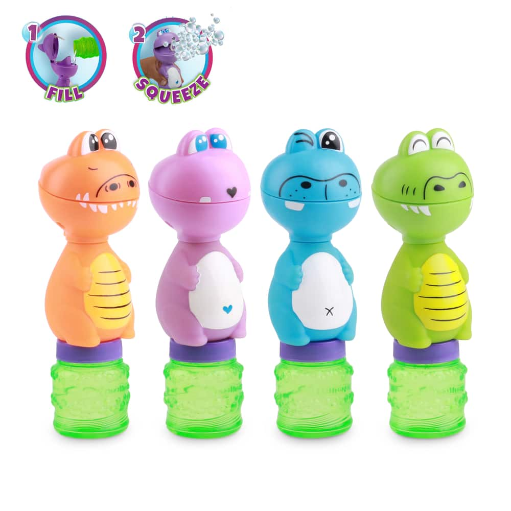 Gazillion Bubble Pets Kids' Squeezable Bubble Blower/Maker & Solution ...