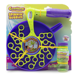 Lanceur de bulles et machine à bulles Gazillion Spinnin' Bubbles pour enfants avec solution, 3&nbsp;ans et plus Front_Flat
