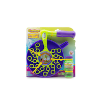 Gazillion Spinnin' Bubbles Kids' Spinning Wand Bubble Blower/Maker Toy w/ Solution, Age 3+ Front_Flat