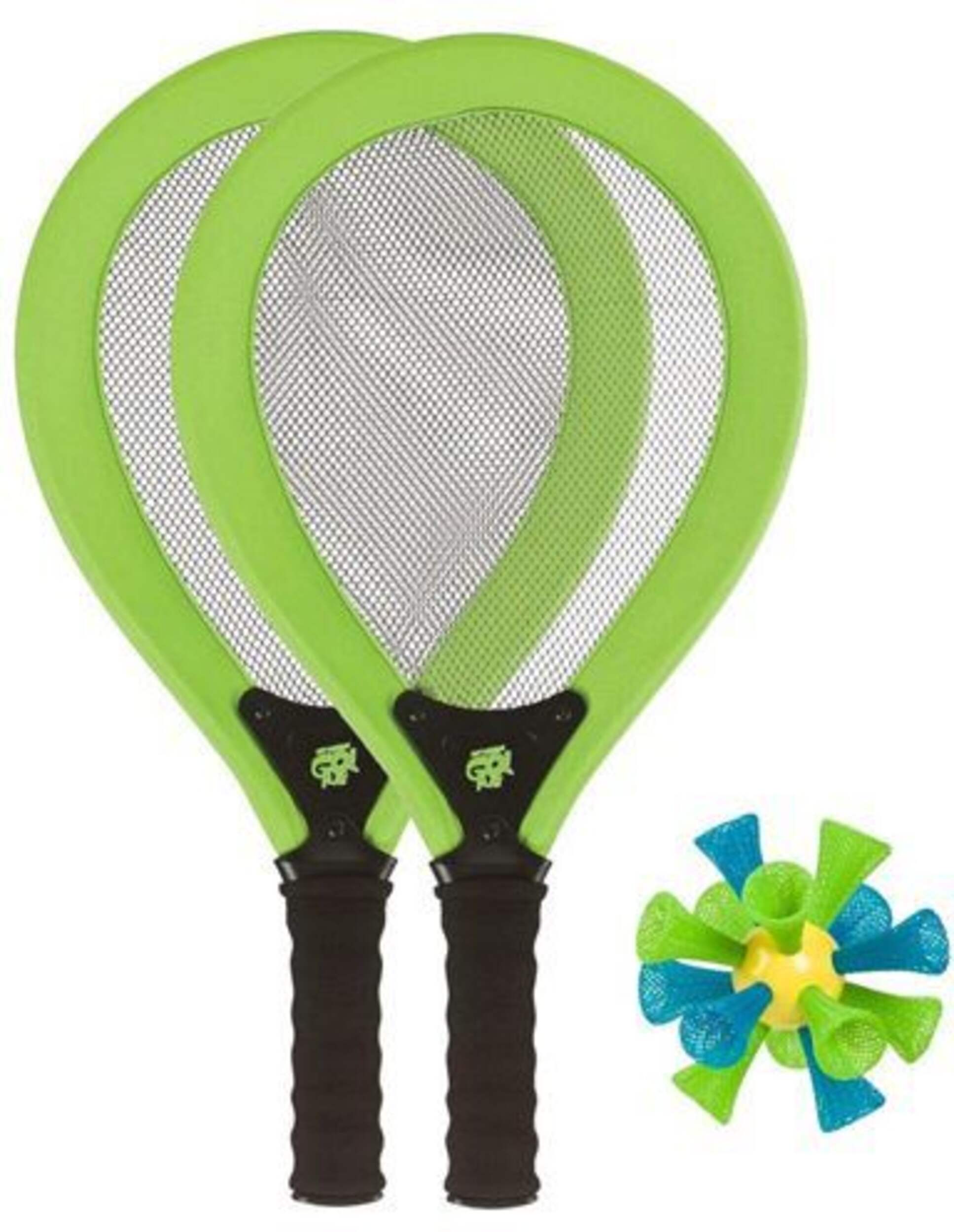 Get Outside Go Play! Bashminton Kids' 2-Player Badminton Style Set, Age 5+ Front_Flat