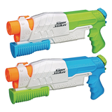 PISTOLET À eau NERF Super Soaker Scatter Blast, jeu d’eau d’été pour l’extérieur, 6&nbsp;ans et plus, paq. 2 Front_Angled_Right