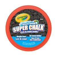 Crayola Superchalk Kids' Bright & Bold Colours Outdoor Sidewalk Chalk, Washable, Ages 4+ Front_Flat