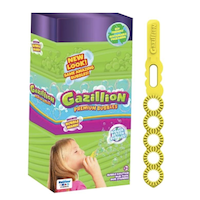 Gazillion Bubbles® Colourful Bubble Solution for Kids, Non-Toxic/Stain-Free, 10-oz Composite_or_Mixed