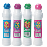 Primo Bingo Dabber/Dauber Markers, Non-Leaking, 100ml, Assorted Colours, Age 12+ Front_Flat