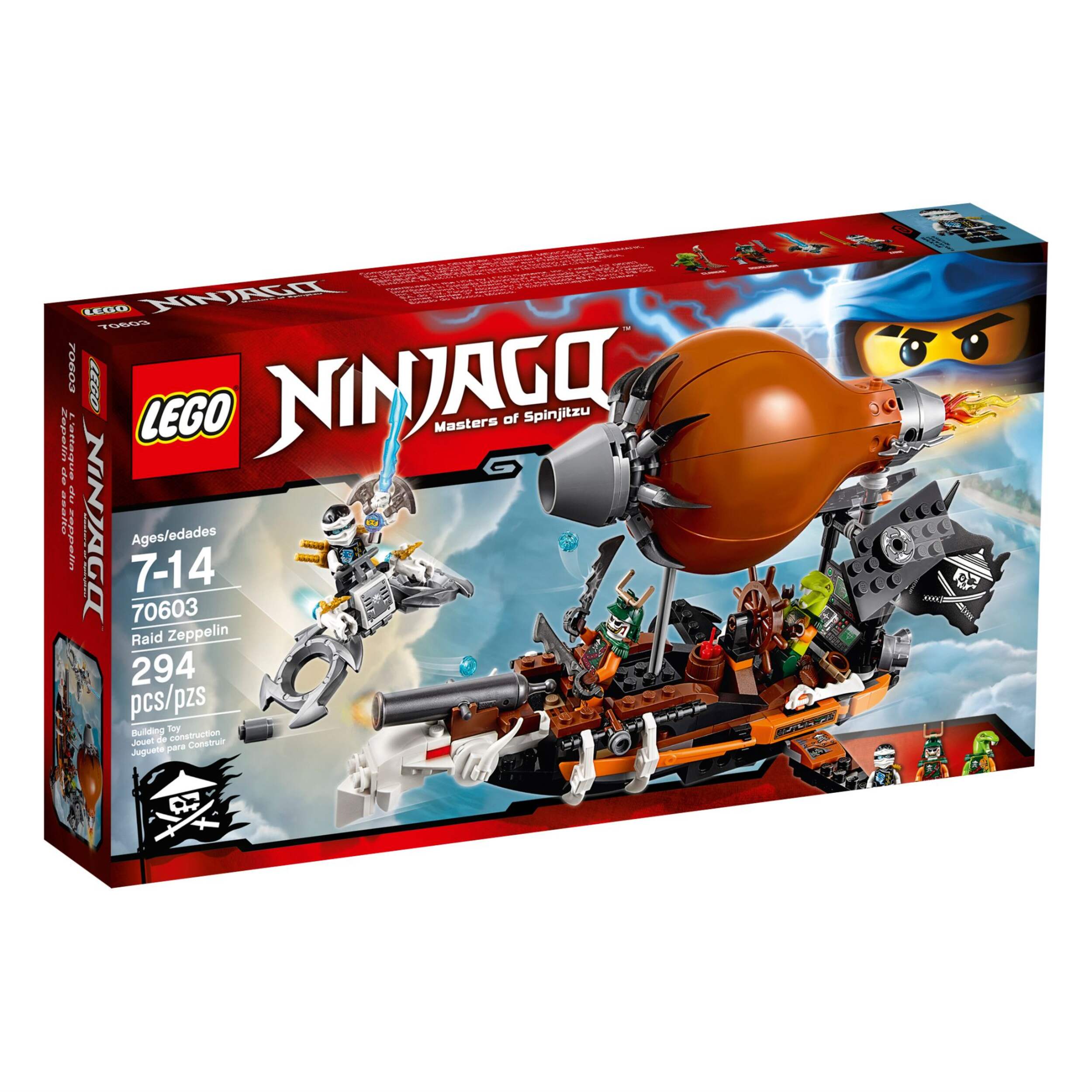 LEGO® Ninjago Raid Zeppelin, 294-pc Front_Angled_Right