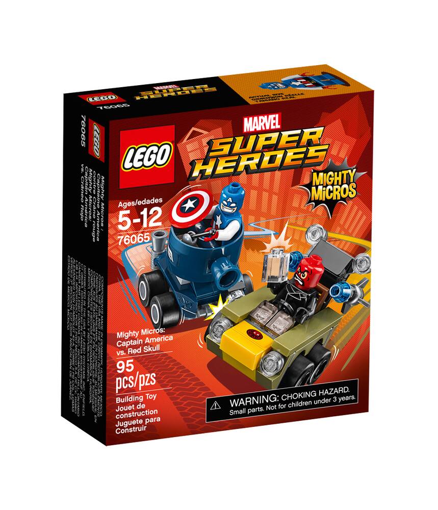 LEGO® Super Heroes Mighty Micros: Captain America vs. Red Skull