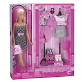 Barbie with Fashions