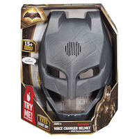 Batman & Superman Helmet Front_Flat