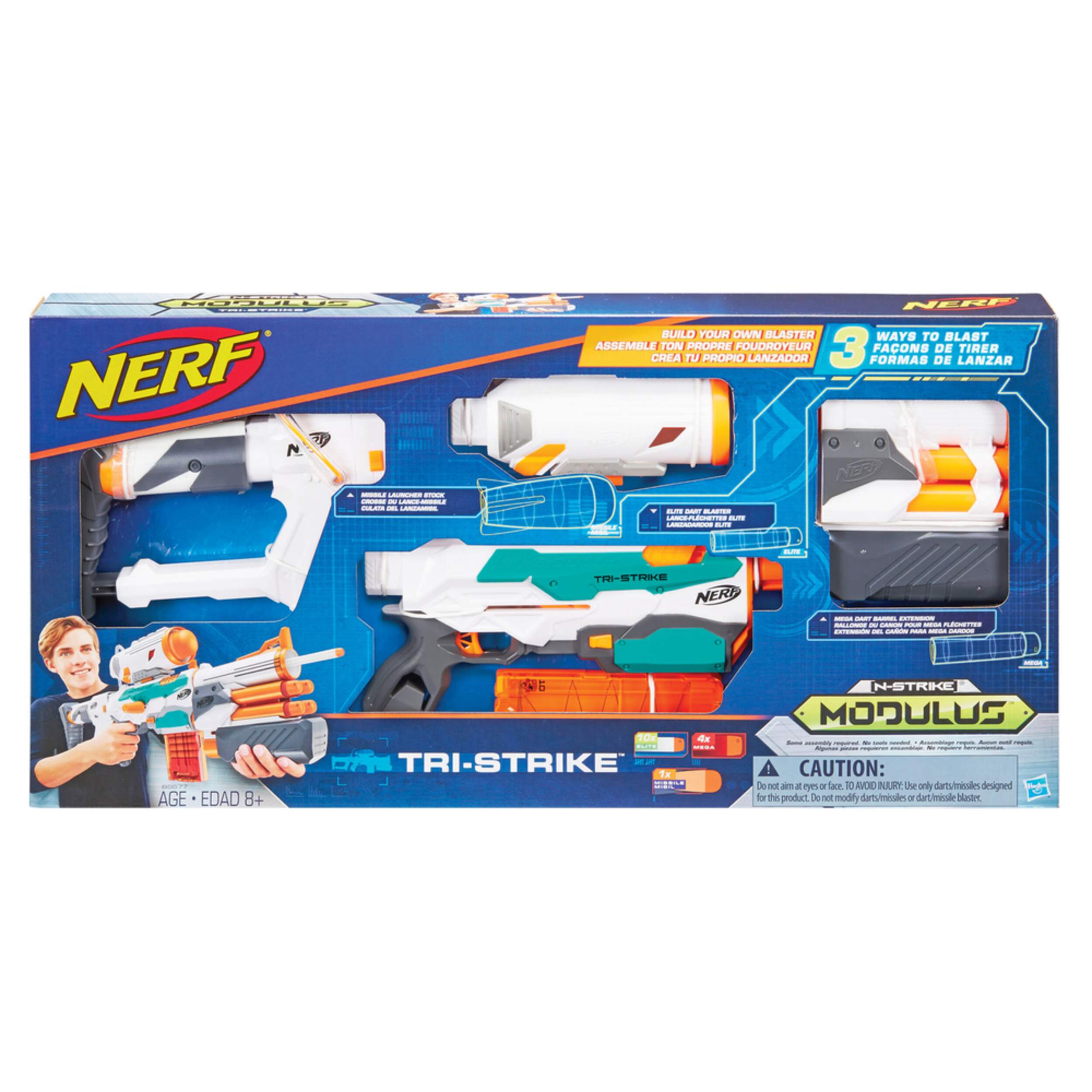Nerf Modulus Tri-Strike Front_Elevated