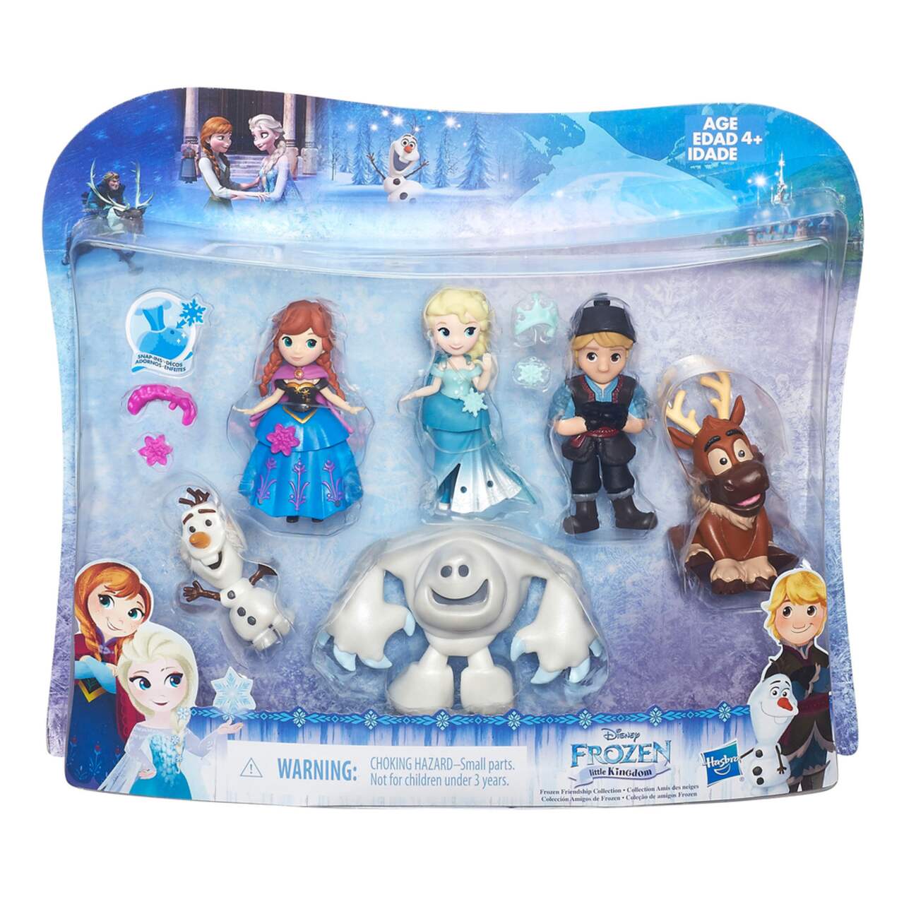 Disney frozen - la reine des neiges - assortiment mini-poupée