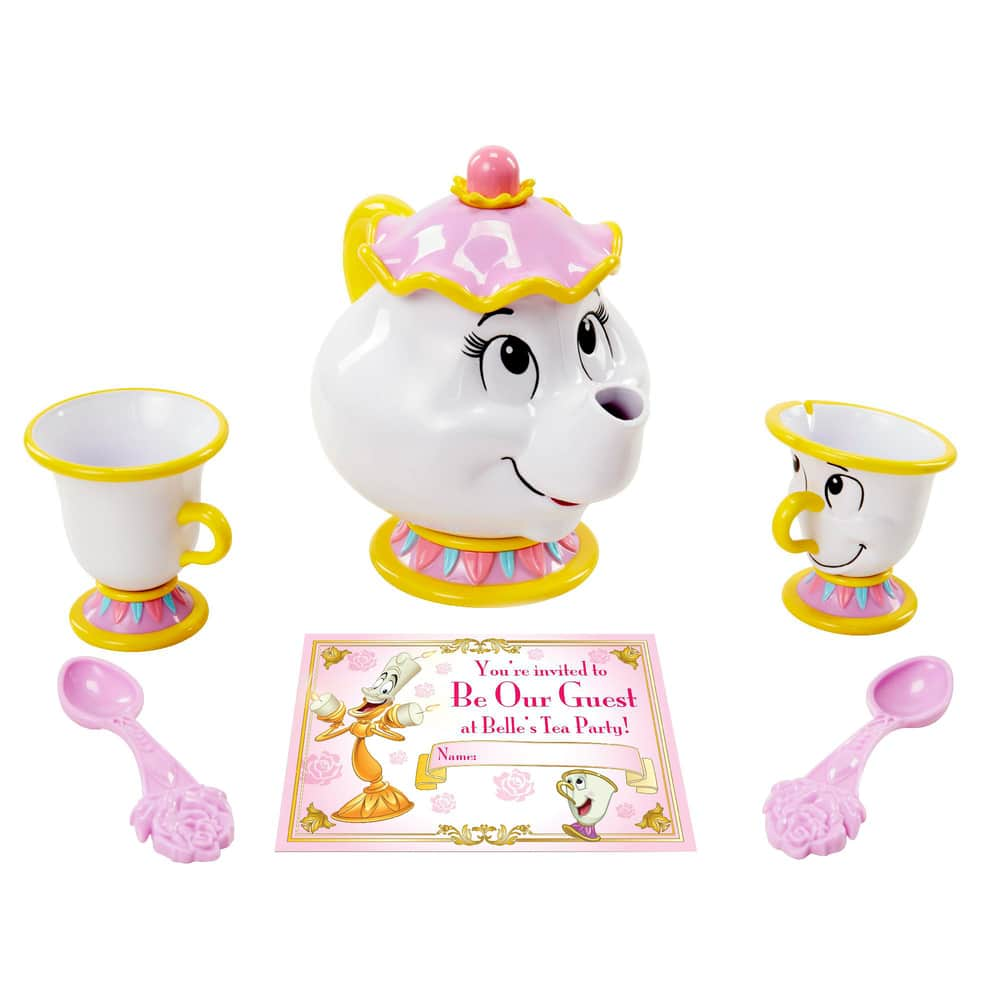 beauty and the beast tea party set