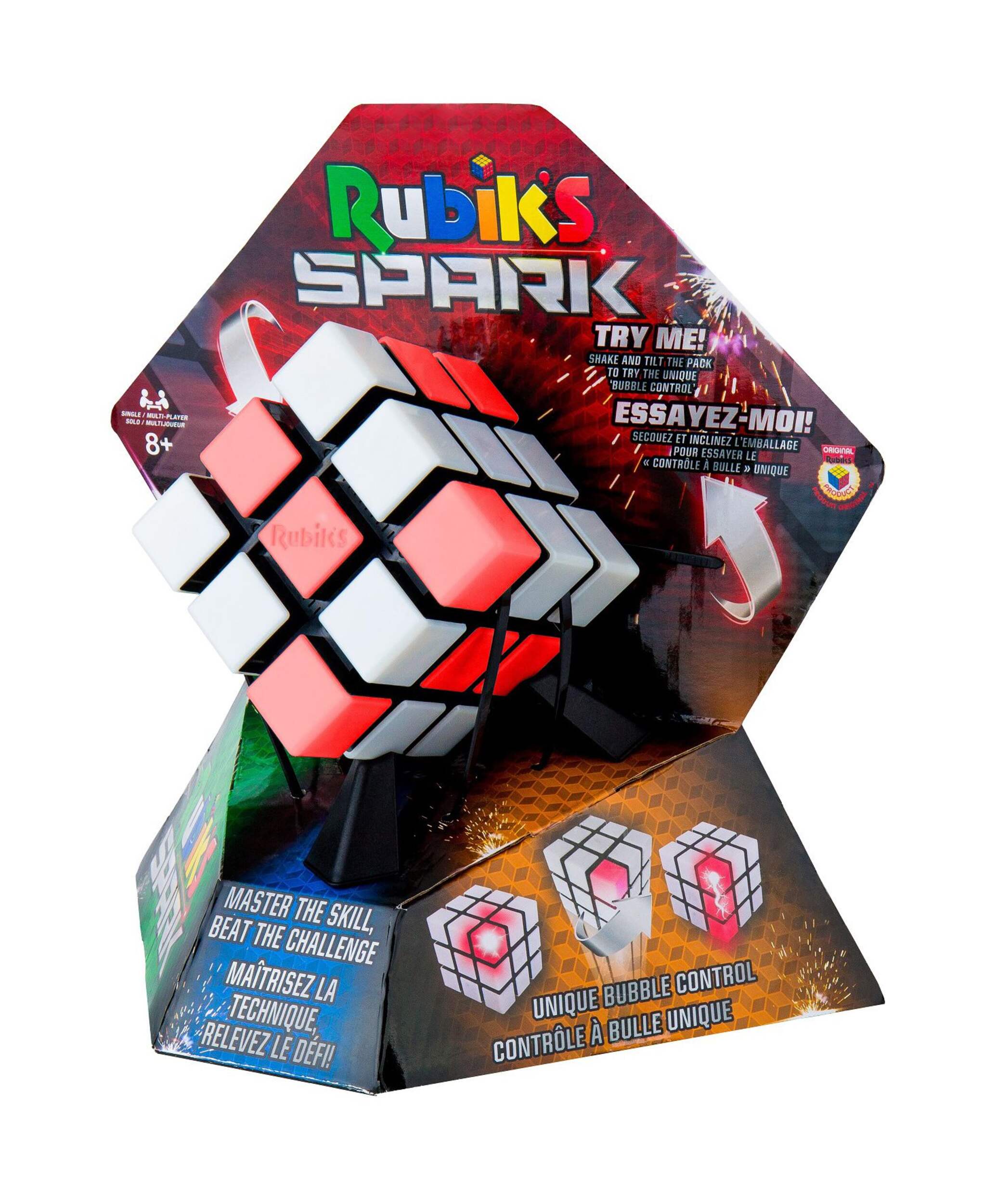 Rubik's Spark Cube Front_Angled_Left