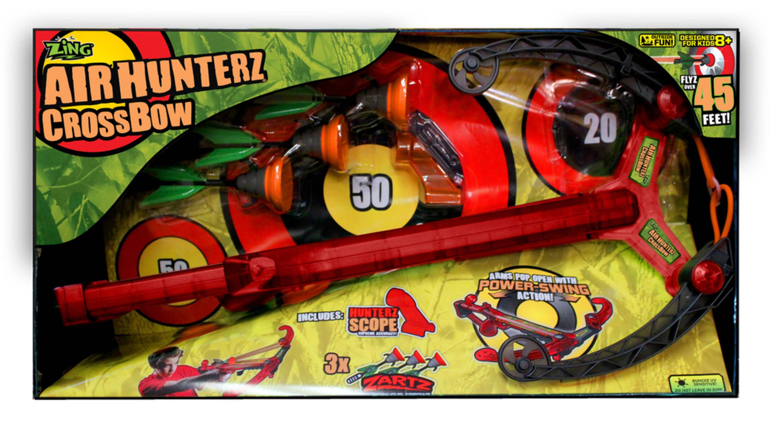 Zing Air Hunterz Crossbow Front_Flat