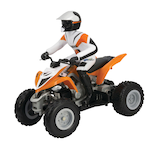 RC Yamaha 1:6 Scale Remote Controlled Raptor 700R Race Quad Vehicle Toy, Ages 8+ Front_Three_Fourths_Angled_Left