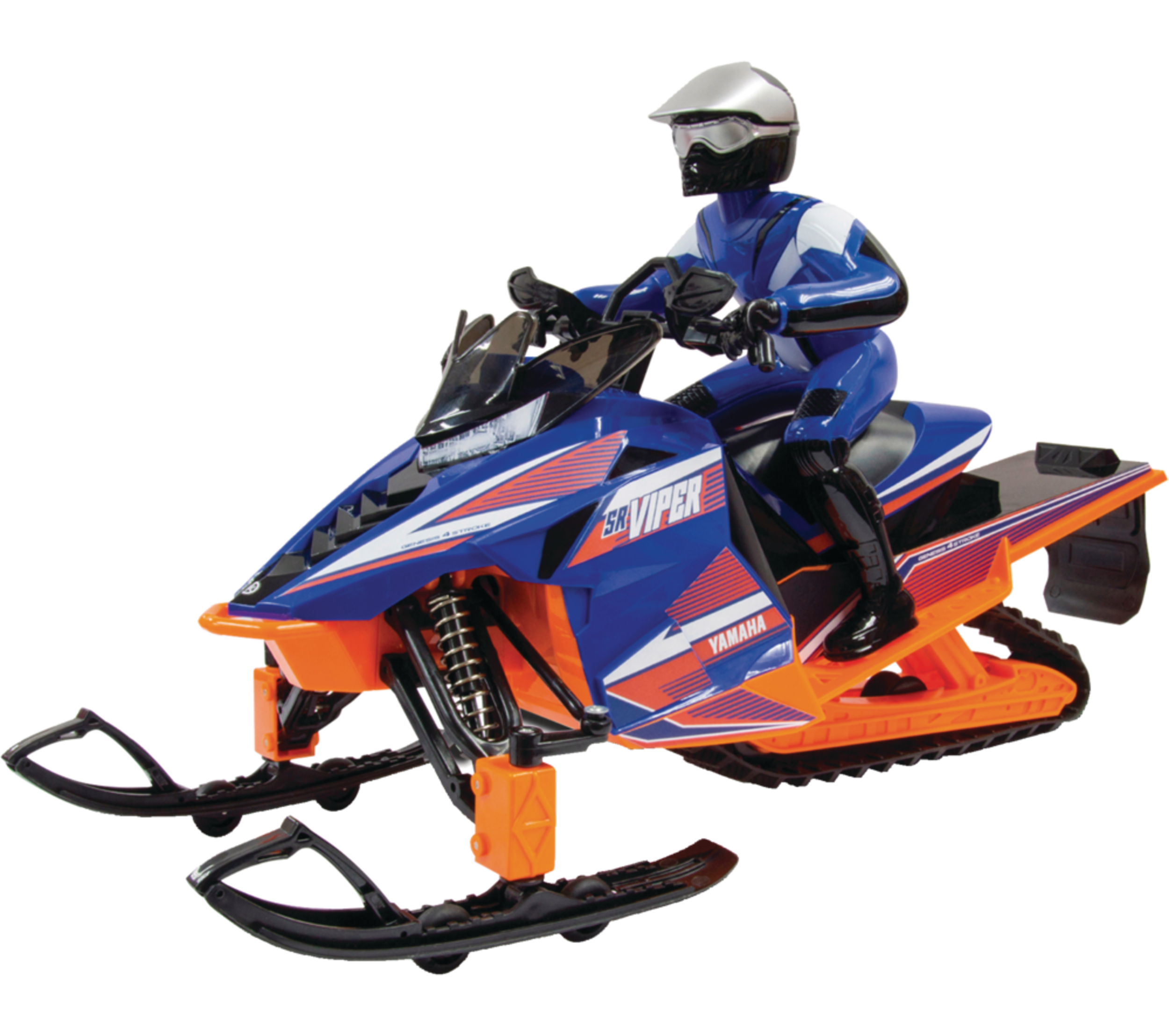 RC Yamaha 1:6 Scale Indoor/Outdoor Remote Controlled Snowmobile Toy, Ages 8+ Front_Three_Fourths_Angled_Left