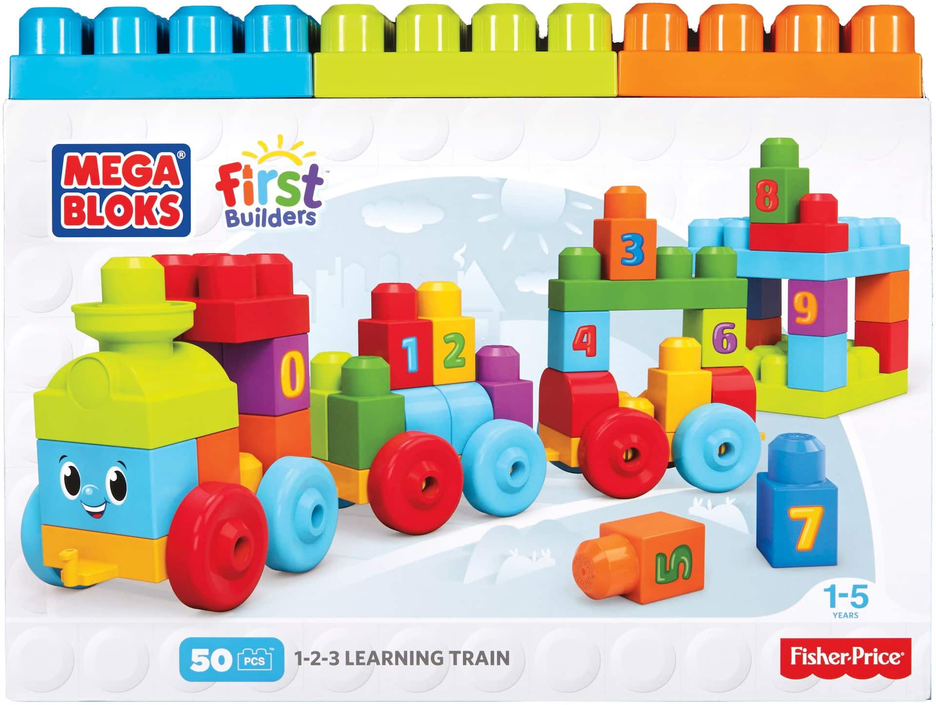 Mega bloks deals 123 learning train