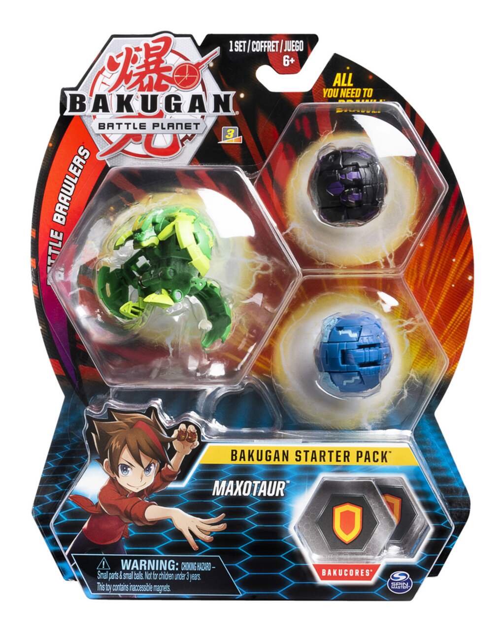 Pack 1 bakugan - bakugan (assort) Spin Master