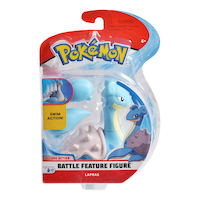 Pokémon Battle Feature Figure Toy Set, Assorted (Ash & Pikachu/Bewear/Decidueye/Lapras), Ages 4+ Front_Elevated