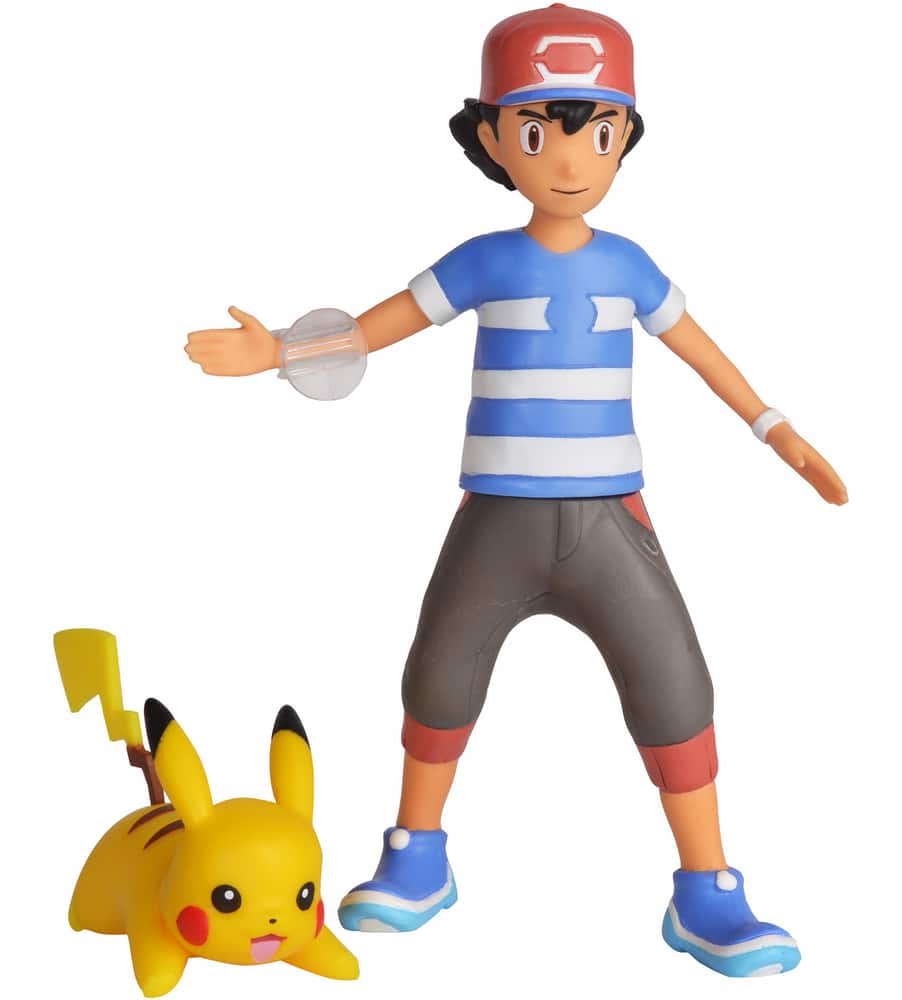 Pokémon Battle Feature Figure Toy Set, Assorted (Ash &  Pikachu/Bewear/Decidueye/Lapras) | Canadian Tire