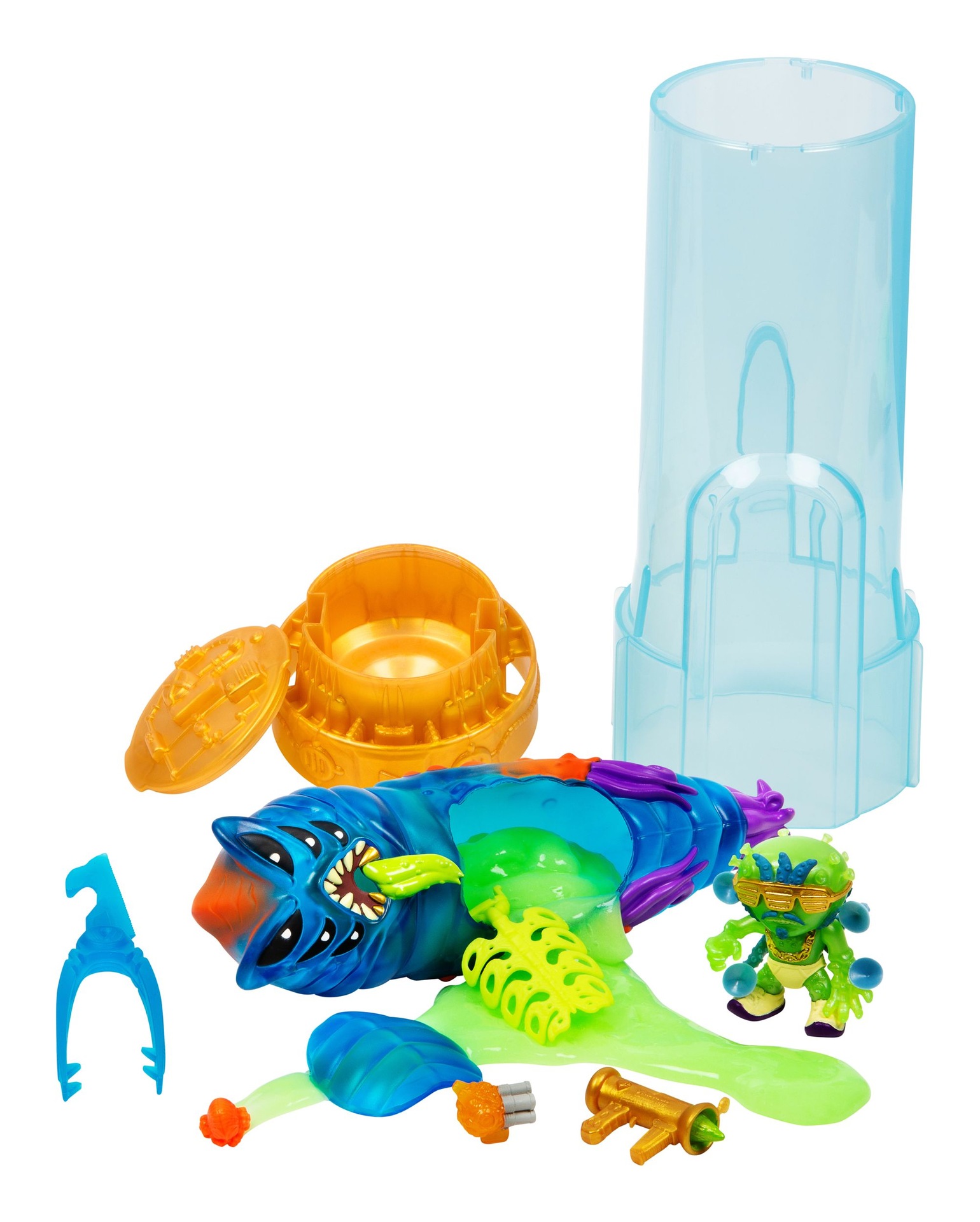 Treasure X Glow-In-The-Dark Ooze Dissect The Alien Action Figure