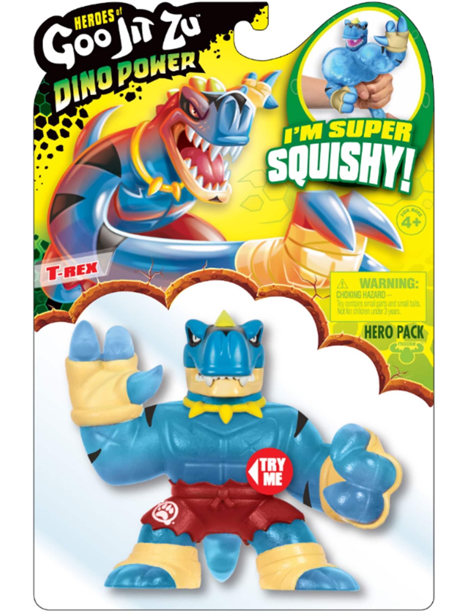 Heroes of Goo Jit Zu Dino Power Hero Pack, Assorted Front_Flat