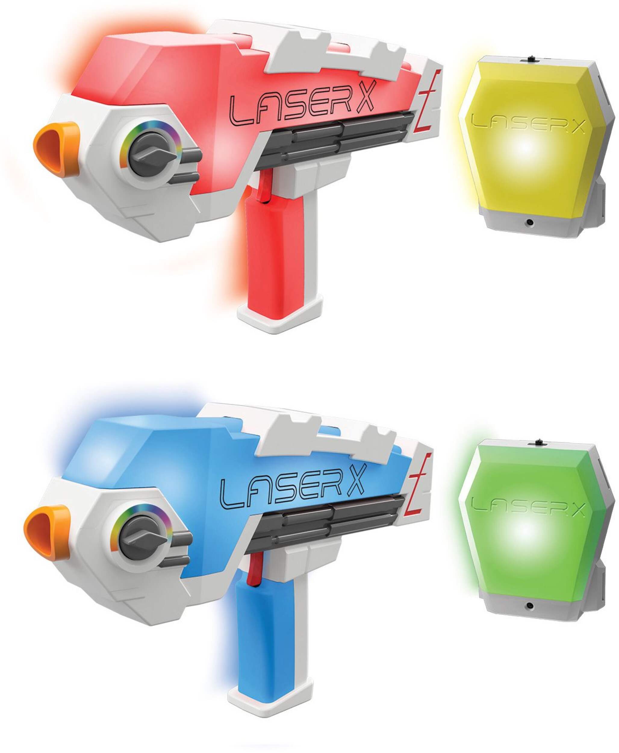 Pistolets Laser X Revolution pour jeu laser, 2 joueurs, paq. 2, 6 ans et plus Front_Three_Fourths_Angled_Left