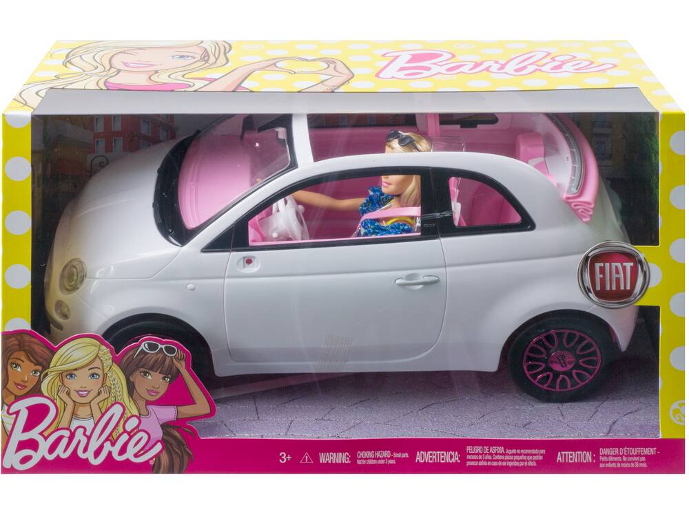 argos barbie fiat car