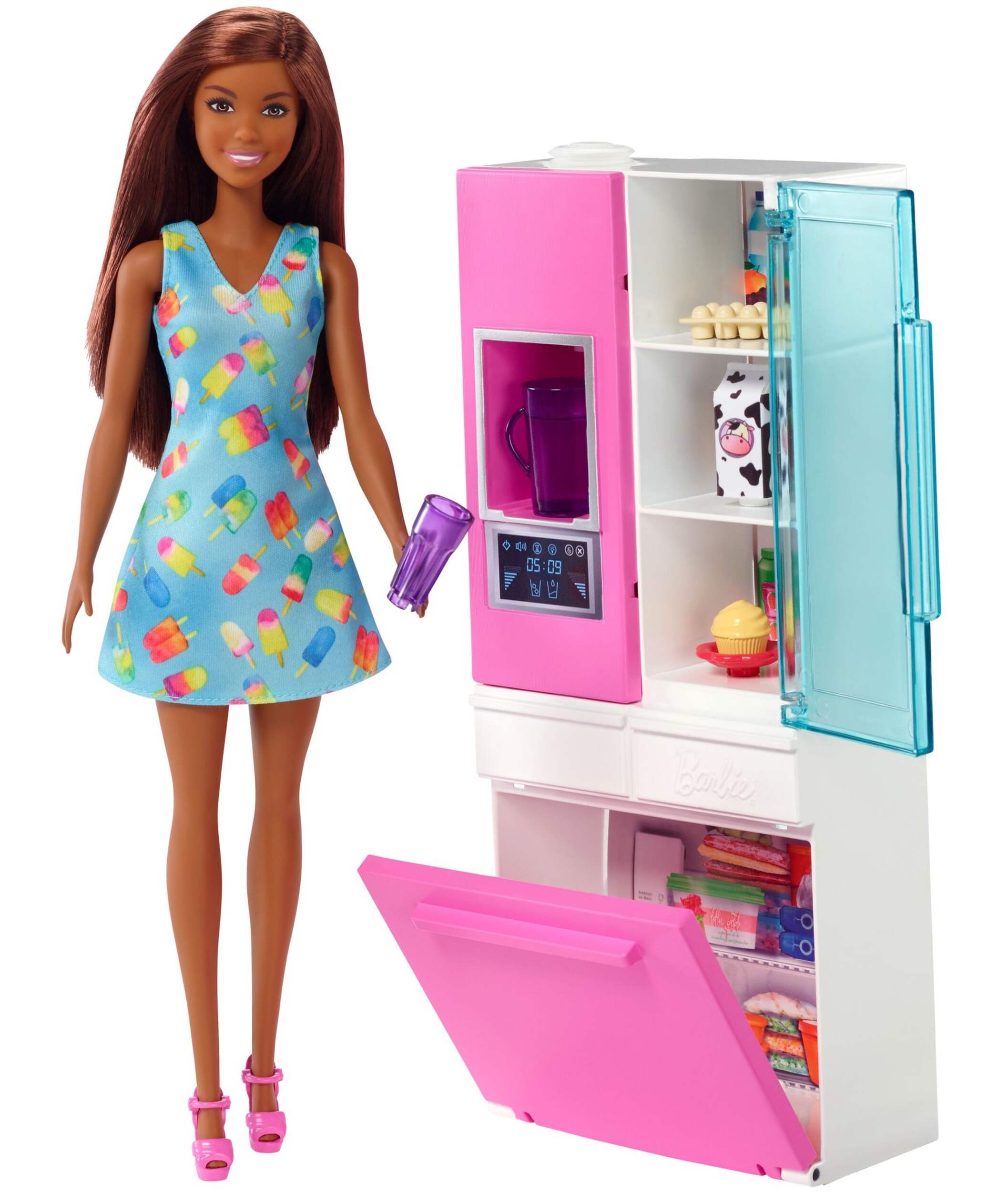 Maison Barbie, 3 poupées inclues, meubles et accessoires, 3 ans et plus Composite_or_Mixed