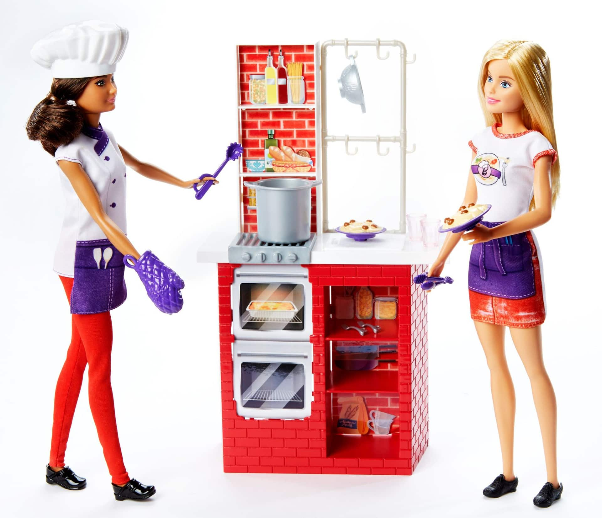 Barbie Doll Chef Playset for Kids Ages 3 Canadian Tire