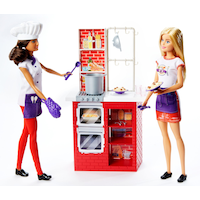 Poupée Barbie Chef, 3 ans et plus Composite_or_Mixed