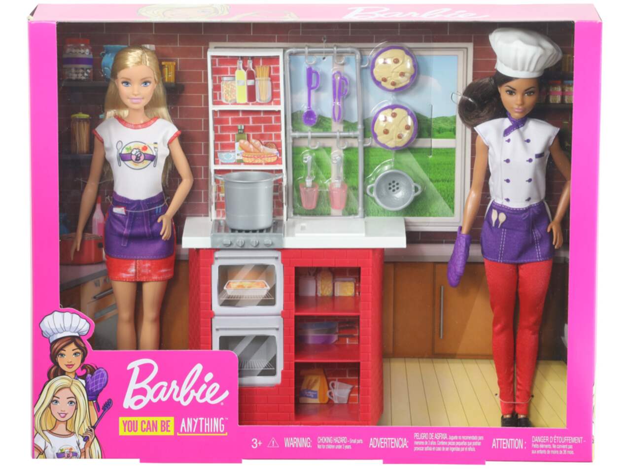 Barbie Doll Chef Playset for Kids Ages 3 Canadian Tire