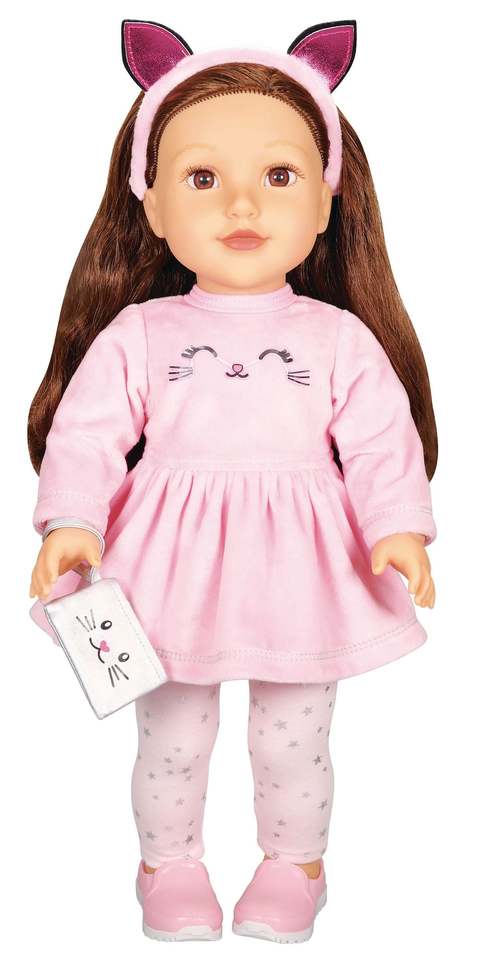 Stella & Finn Newberry Deluxe Doll, Rachel, 18-in Toy Figure for Kids, Ages  3+