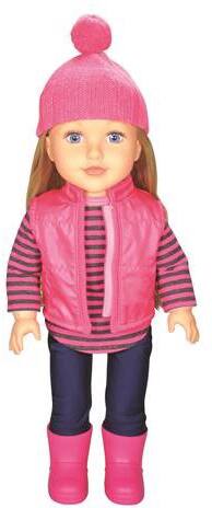 Stella & Finn Newberry Deluxe Doll, Olivia, 18-in Toy Figure for Kids ...