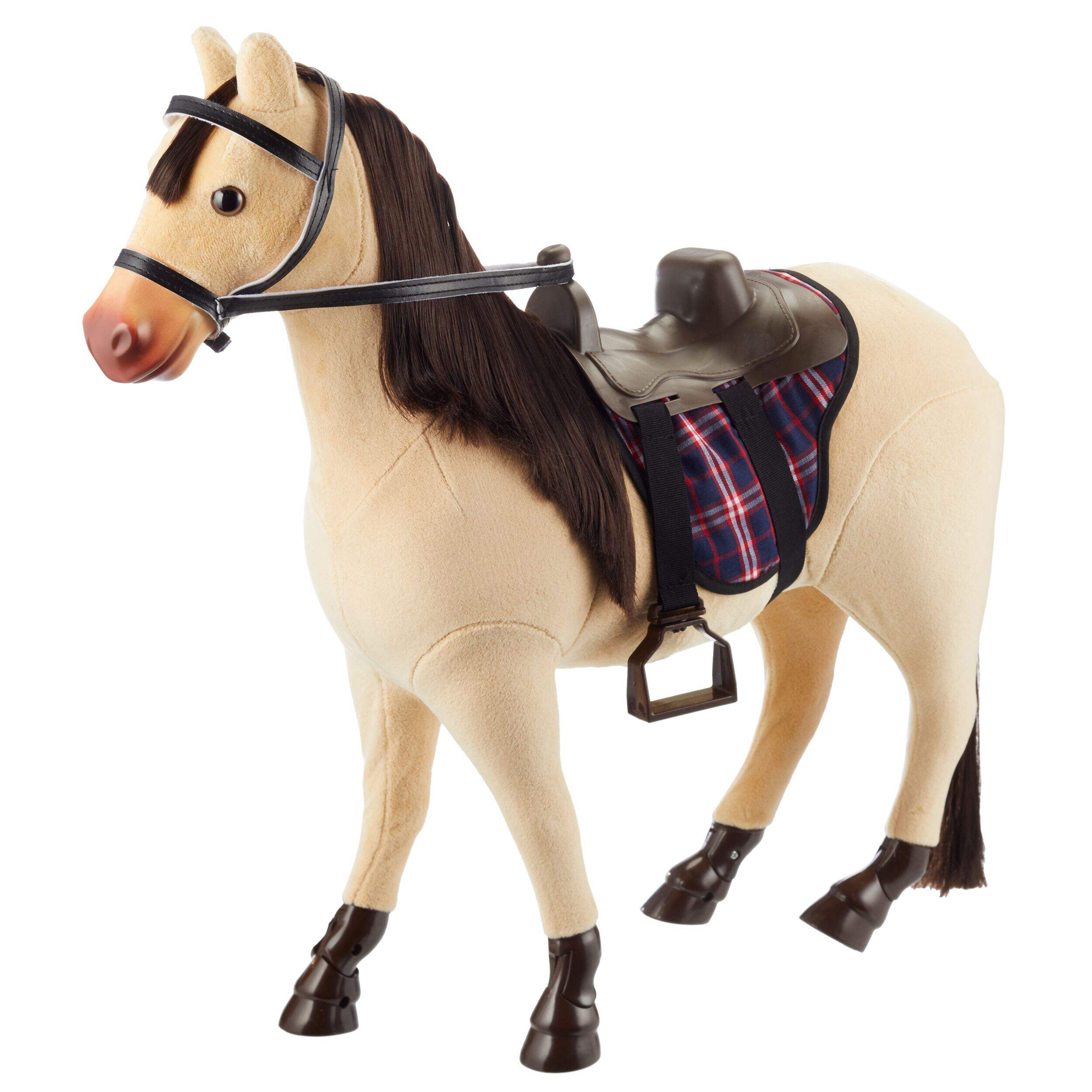 Stella & Finn Newberry Show Horse for 18-in Dolls, Toy Figure for Kids, Ages 3+ Front_Angled_Left